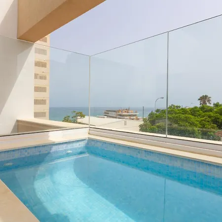 Апартаменты Terraza Del Mar: Apartamento Con Terraza Y Piscina