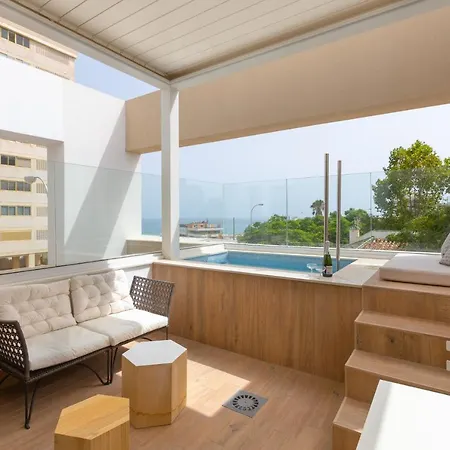 Terraza Del Mar: Apartamento Con Terraza Y Piscina Апартаменты Торремолинос