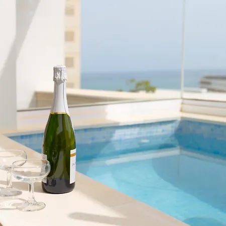 Terraza Del Mar: Apartamento Con Terraza Y Piscina Апартаменты Торремолинос